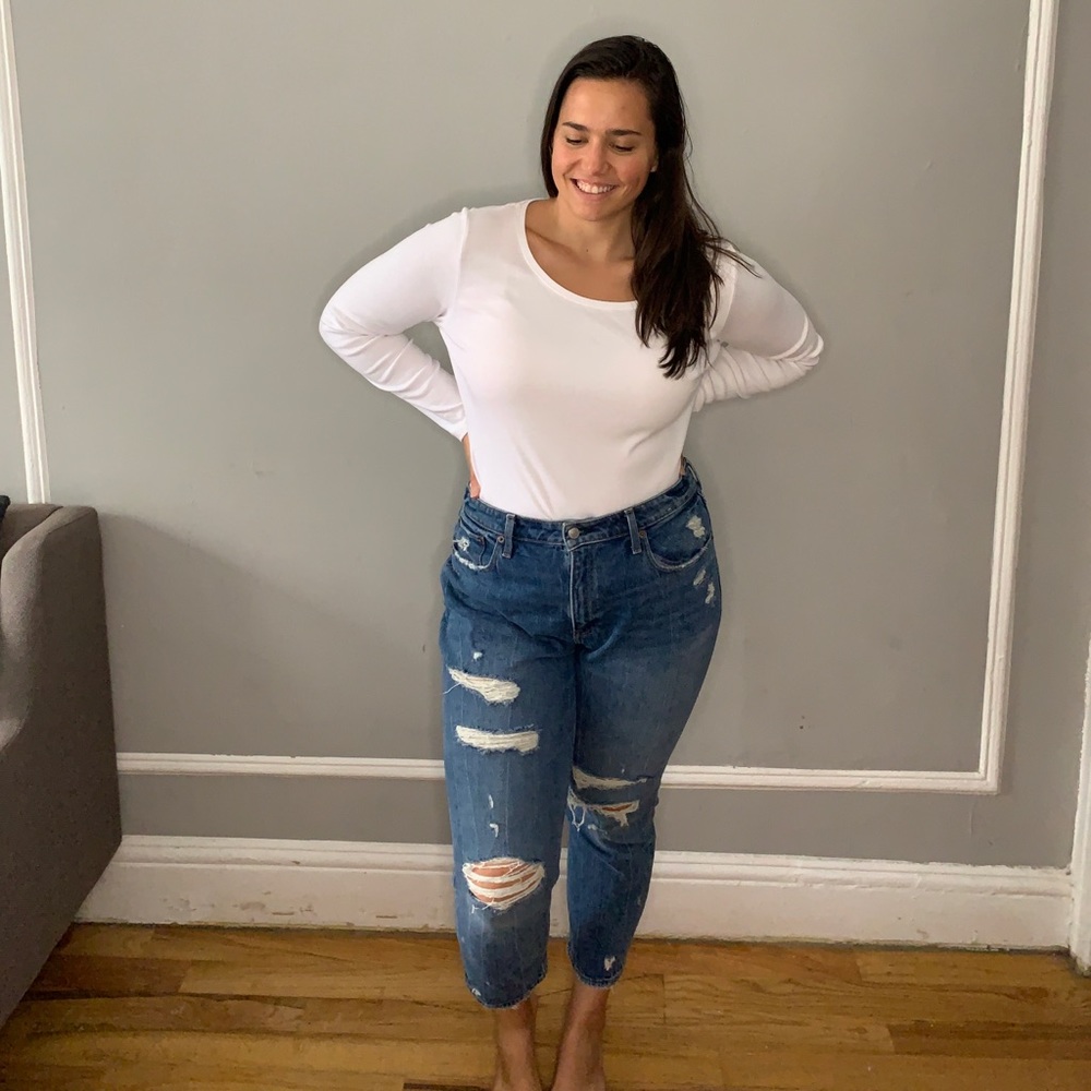 Abercrombie mom Jeans